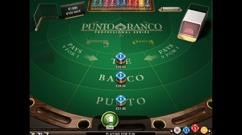 Punto Banco baccarat là gì