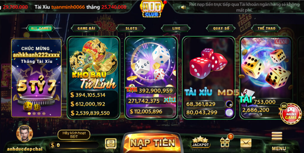 Cổng game Hitclub