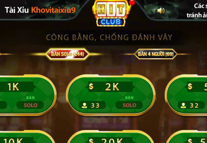 Khám phá trò chơi Tiến Lên Hitclub