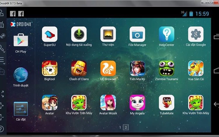 Hướng dẫn chi tiết Cài app Hitclub trên Laptop/Máy tính/PC bằng Droid4X giả lập Android